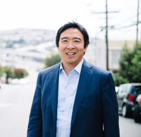 Andrew Yang - Official Campaign Headshot (photo by Clara Lu)